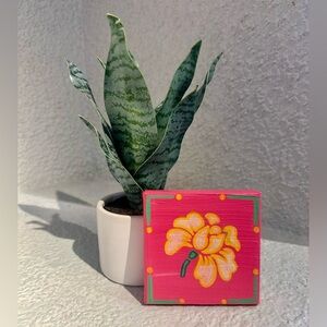 Hand Crafted Floral Painting